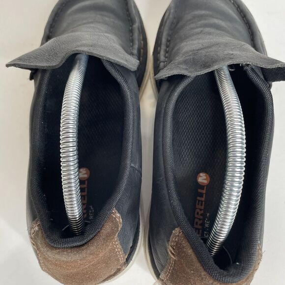 Merrell Slip On Charcoal Black Performance Footwear Mens Size 9.5, Slip-On - Picture 7 of 10